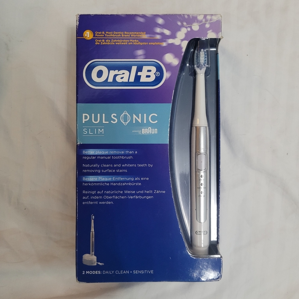 NEW NIB Oral B Pulsonic Slim New In Box Discontinued